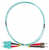FO Patchcord Duplex ST/UPC - SC/UPC, 50/125µm OM3, 0.5m
