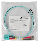 FO Patchcord Duplex ST/UPC - SC/UPC, 50/125µm OM3,  0.5m