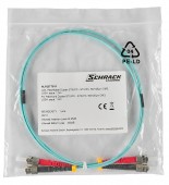 FO Patchcord Duplex ST/UPC - ST/UPC, 50/125µm OM3,  1.0m
