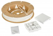 FTTH Rollerbox 100m, 4xLC/APC 8°, OS2, B2ca-s1a,d0,a1