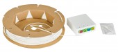FTTH Rollerbox 100m, 4xSC/APC 8°, OS2, B2ca-s1a,d0,a1