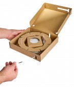 FTTH Rollerbox 100m, 4xSC/APC 8°, OS2, B2ca-s1a,d0,a1