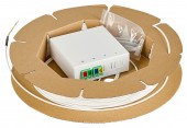 FTTH Rollerbox 30m, 4xLC/APC 8°, OS2, B2ca-s1a,d0,a1