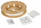 FTTH Rollerbox 30m, 4xLC/APC 8°, OS2, B2ca-s1a,d0,a1