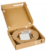 FTTH Rollerbox 30m, 4xLC/APC 8°, OS2, B2ca-s1a,d0,a1