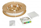 FTTH Rollerbox 30m, 4xSC/APC 8°, OS2, B2ca-s1a,d0,a1
