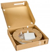 FTTH Rollerbox 30m, 4xSC/APC 8°, OS2, B2ca-s1a,d0,a1
