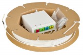 FTTH Rollerbox 50m, 4xSC/APC 8°, OS2, B2ca-s1a,d0,a1