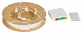 FTTH Rollerbox 50m, 4xSC/APC 8°, OS2, B2ca-s1a,d0,a1