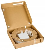 FTTH Rollerbox 70m, 4xLC/APC 8°, OS2, B2ca-s1a,d0,a1