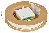 FTTH Rollerbox 70m, 4xSC/APC 8°, OS2, B2ca-s1a,d0,a1