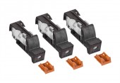 Fuse Plug for TYTAN, 3 x 63A, D02, complete, 24-60VAC/DC