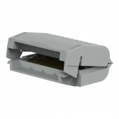 Gelbox pentru cleme 221/2273, max. 5x4 mm² gri – WAGO | 207-1332