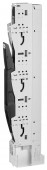 HRC-in-line-fuse ARROW BLACK size 00, 3-pole, 160A for CT
