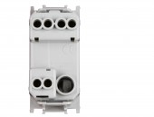 Insert buton comutator cu snur, 16A, negru ,cleme cu surub