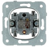 Insert buton,10A, 1ND, L-N, cu lumina de orientare