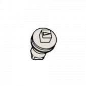 Insert cu profil patrat 8 mm pentru maner cu apasare-tragere