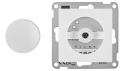 Insert dimmer 3-350VA, pentru LED, include rama VISO S 50