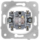 Insert intrerupator 1P 10A, cu semn. de control, cl.elastice