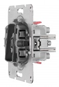 Insert intrerupator cruce, cleme cu element elastic