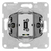 Insert intrerupator simplu, 2 poli, 10A, lumina control. el