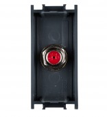 Insert priza antena SAT 0dB, 1M, negru