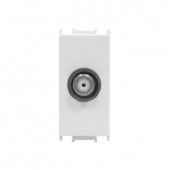Insert priza antena SAT, punct terminal, 1dB, 1M, alb