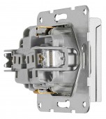 Insert priza, contacte de prot, prot IP2XC si capac, argint