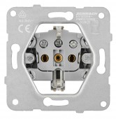 Insert priza, contacte de prot, prot IP2XC si capac, argint