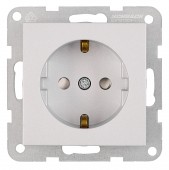 Insert priza, contacte de protectie, protectie IP2XC, argint