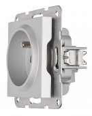 Insert priza cu Pin PE, conexiune elastica, argintiu
