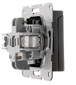 Insert priza cu pin PE si protectie, conexiune elastica,ant