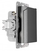 Insert priza cu pin PE si protectie, conexiune elastica,ant
