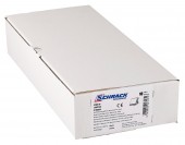 Insert priza, cu protectie,cu capac, cleme elastice, alb