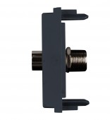Insert priza radio 0dB, 1M, negru
