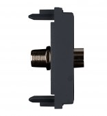 Insert priza radio 0dB, 1M, negru
