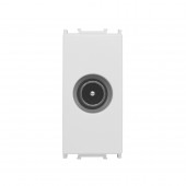 Insert priza TV de trecere, 10dB, 1M, alb
