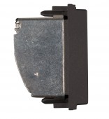 Insert priza TV de trecere, 10dB, 1M, negru