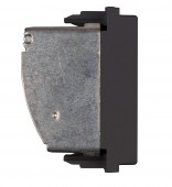 Insert priza TV punct terminal 1dB, 1M, negru