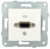 Insert priza VGA, conexiune cu surub
