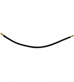 Insul. wire, 6mm ², black, both sides with ferrule, 260mm
