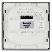 Interfata detector de miscare 180°, 3 fire, 8m, Slave, an