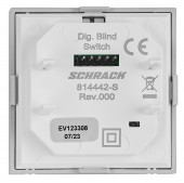 Interfata pentru comutator digital de jaluzele, argintie