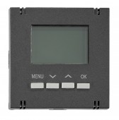 Interfata pentru termostat digital, incalzire, antracit