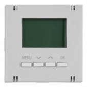 Interfata pentru termostat digital, incalzire, argintie