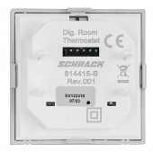 Interfata pentru termostat digital, incalzire, argintie