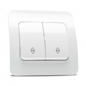 Intrerupator cap scara 10A alb Jazz - ELBI