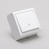 Intrerupator cap scara 10A alb Nivo - OVIVO | 402-010000-209