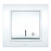 Intrerupator cap scara 10A alb Zena - ELBI