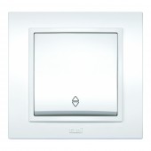 Intrerupator cap scara 10A alb Zena - ELBI